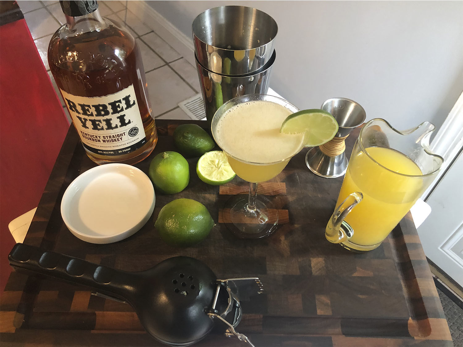 Rebel Yell Pineapple Daiquiri